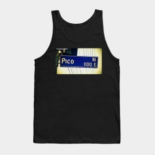 Pico Boulevard, Los Angeles, California by Mistah Wilson Tank Top